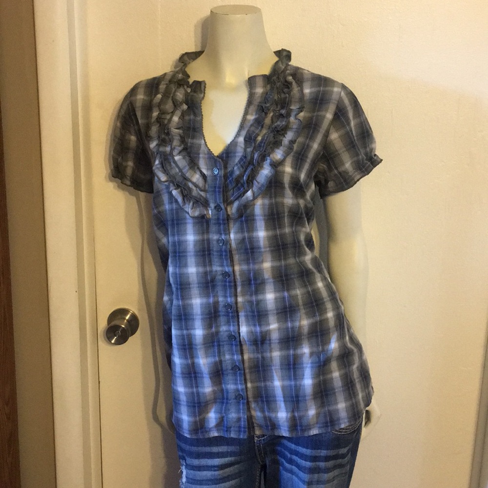 Short Sleeve Button Up